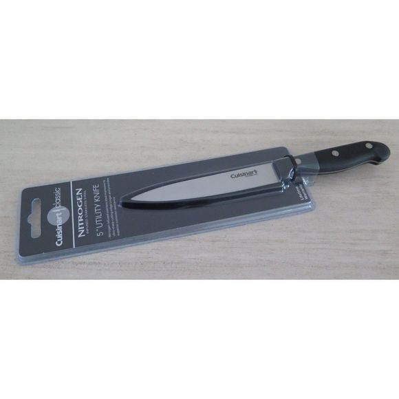 Cuisinart Classic C77TRN2-5UT, Silver/Black 5" Utility Knife - Picture 5 of 6